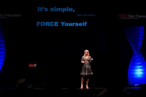 Inspirational quote with crystals and books, capturing a mystical vibe.